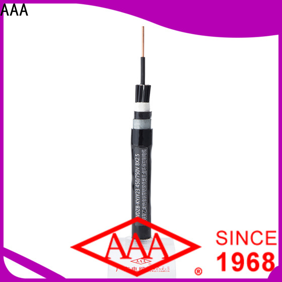 AAA halogen free low smoke zero halogen cable durable for bus station