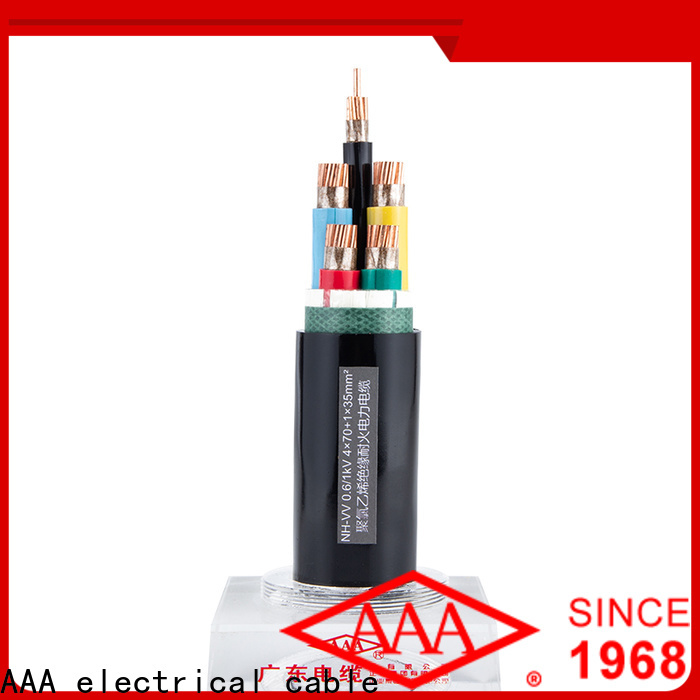 AAA latest fire rated cable durable manufacturer