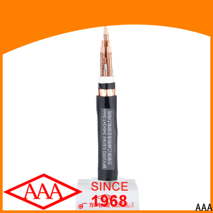 AAA universal custom power cables fire retardant quality