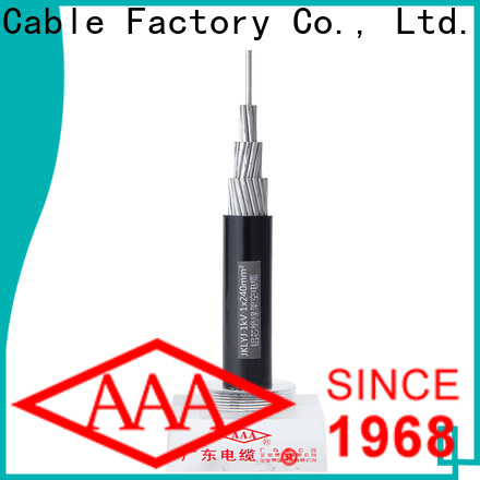 AAA fine workmanship aluminum cable wide application various voltage levels