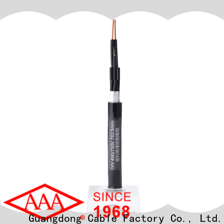 AAA easy installation pvc control cable wholesale for customization
