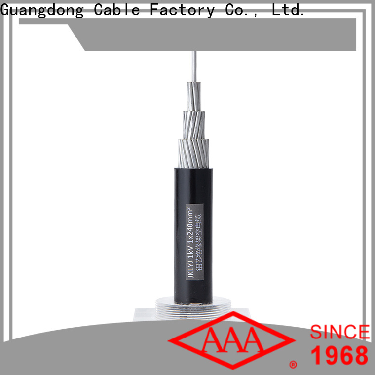 AAA fine workmanship aluminum cable manufacturer extensively used various voltage levels