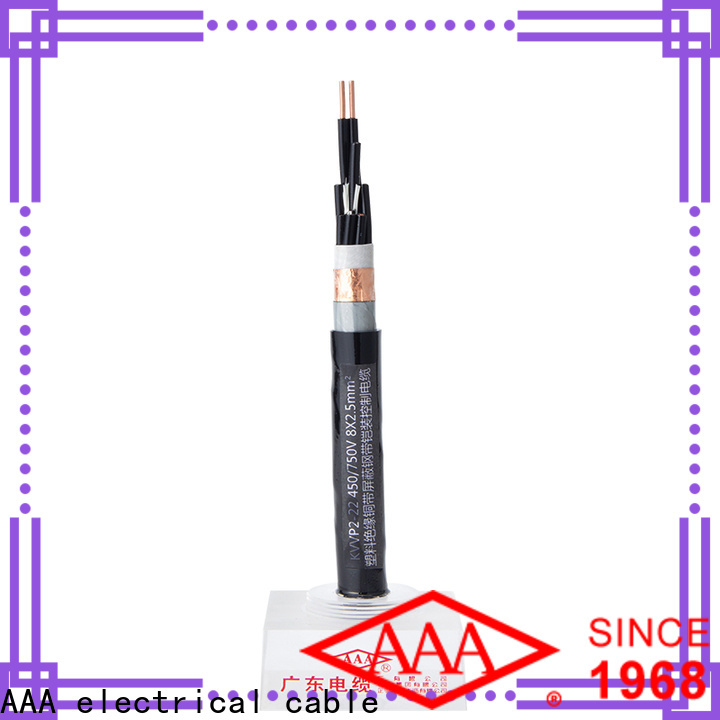 AAA easy installation pvc control cable high performance oem&odm