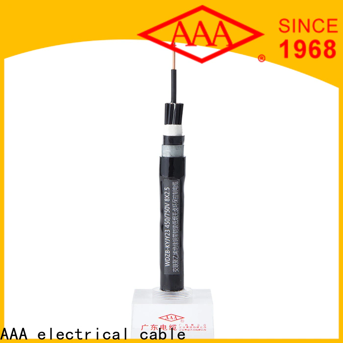 AAA low smoke cable factory supply for subway