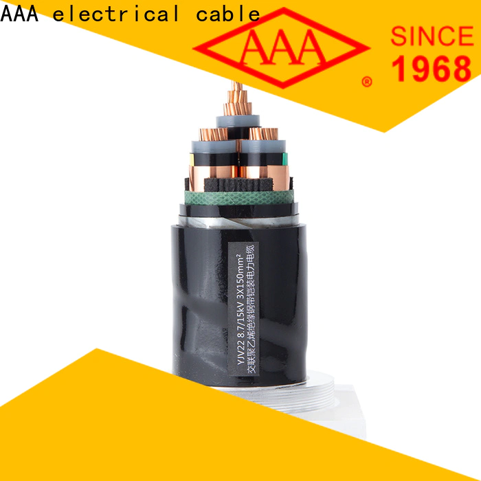 AAA bulk supply electrical power cable high-performance easy installation