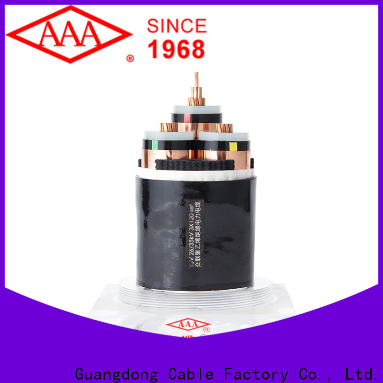 AAA bulk supply medium voltage power cable high-performance for wholesale