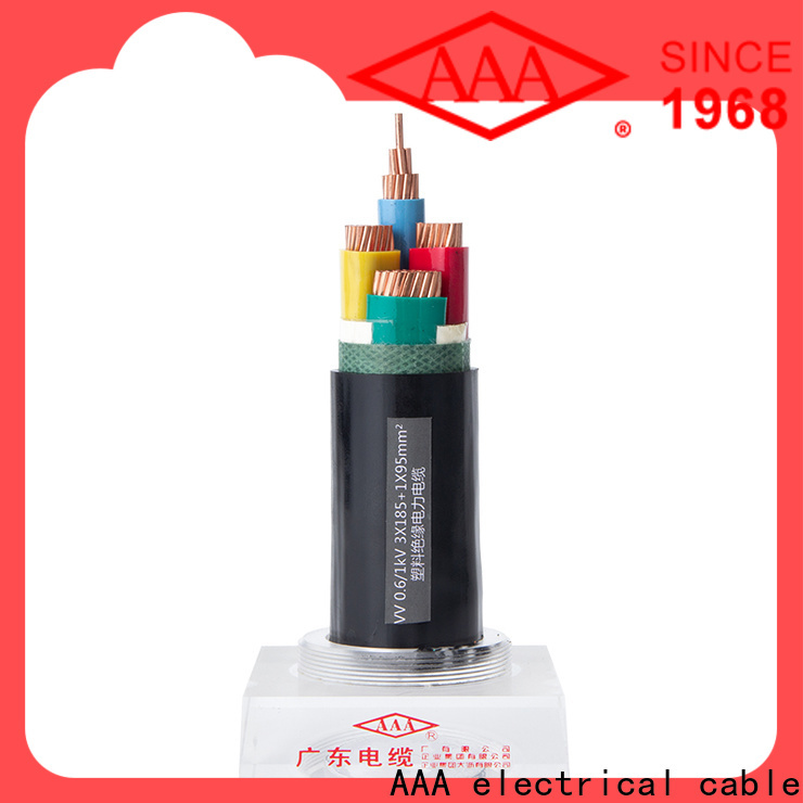 AAA pvc insulated cable indoor manufacturer