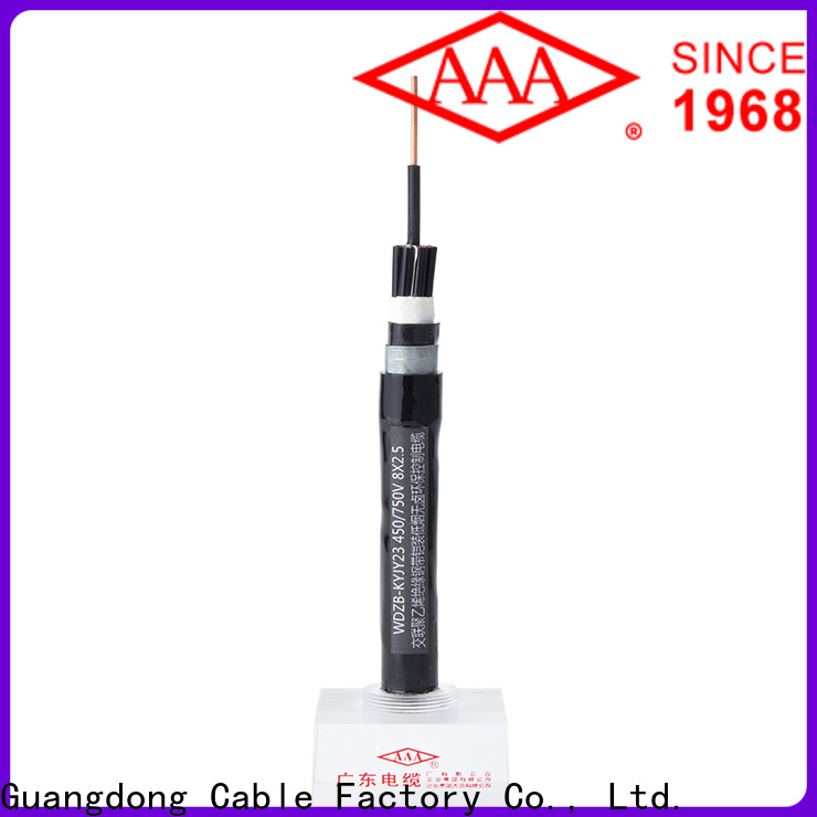 AAA low smoke zero halogen cable for bus station