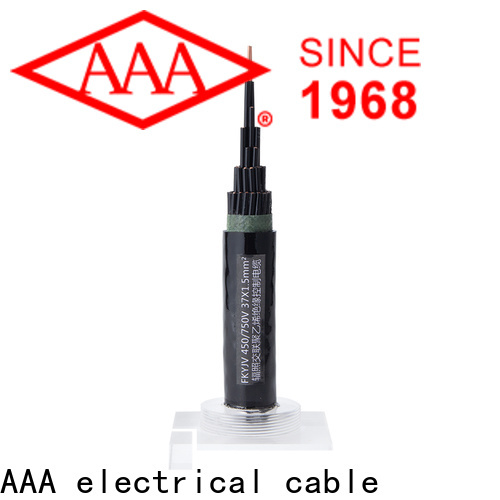 AAA fast delivery pvc control cable custom top factory