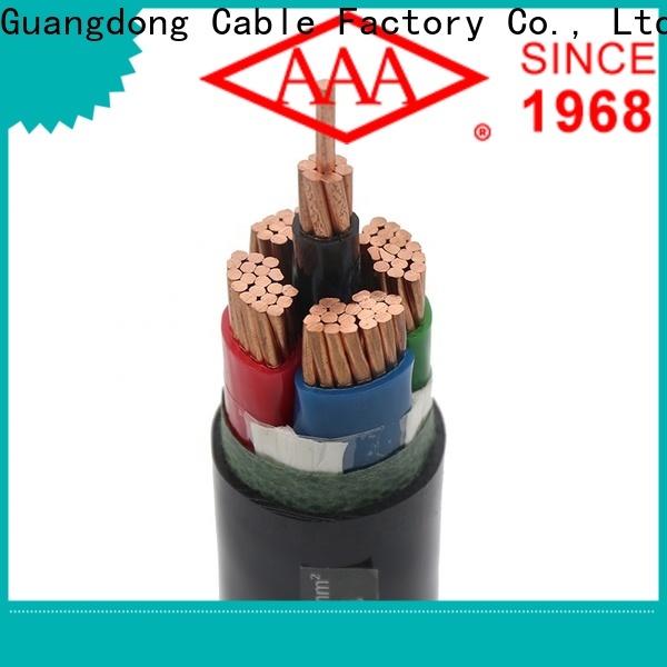 AAA PVC power cables manufacture for factory