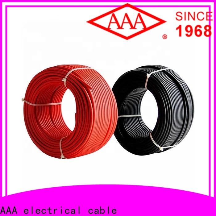 AAA oem solar dc cable producer for school