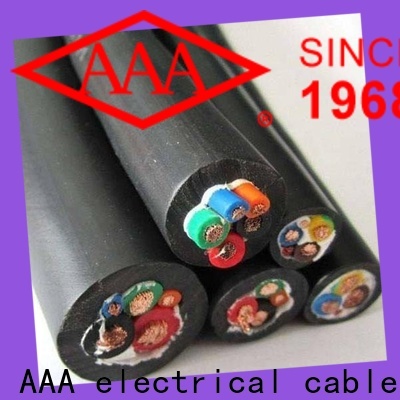 AAA indusrial flat rubber cable wholesale for computer