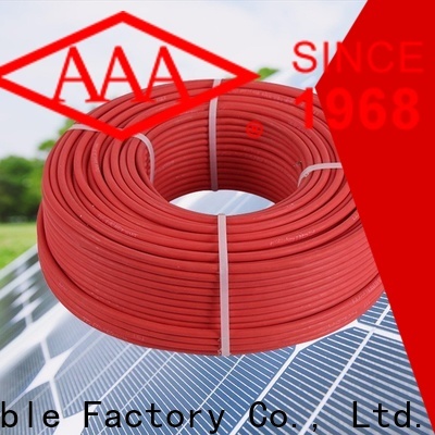 AAA solid solar panel cable 4mm cheap price for school