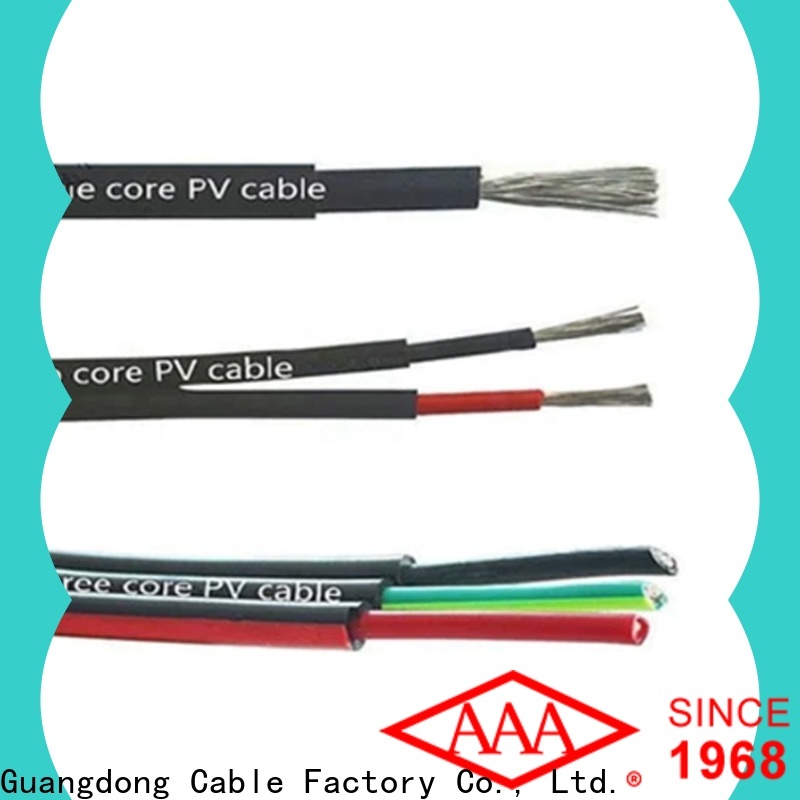 AAA solar panel cable producer for factory