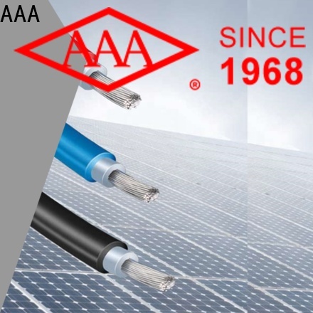 AAA colour 6mm solar cable producer for school