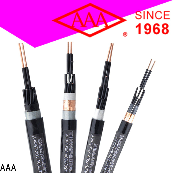 AAA custom multi conductor control cable waterproof for underground station