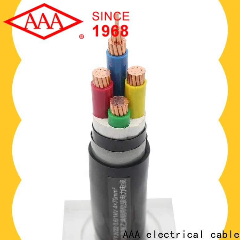 AAA xlpe insulated cable producer for company