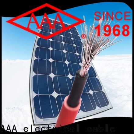 AAA solar cable producer for factory