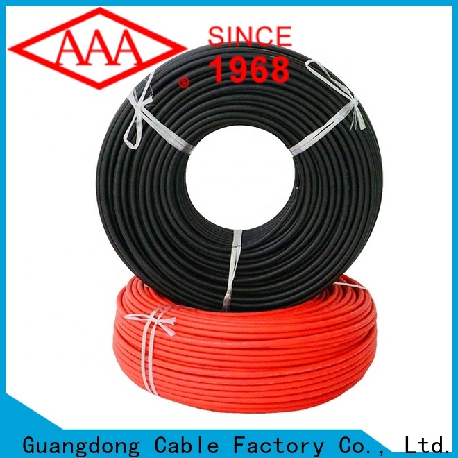 AAA solar panel cable 4mm producer for factory