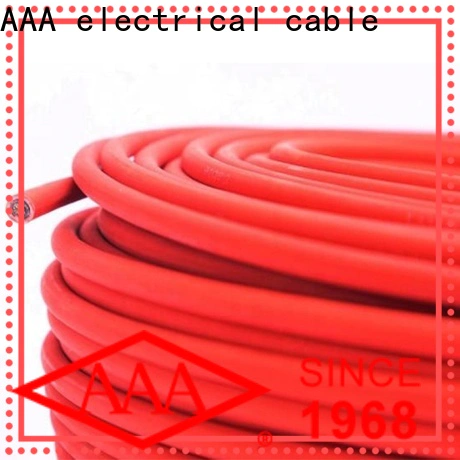 AAA colour solar cable producer for factory
