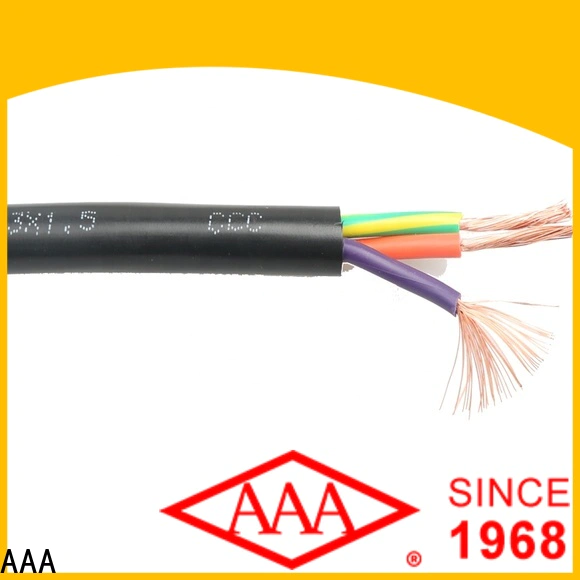 AAA rubber electrical cable wholesale for computer