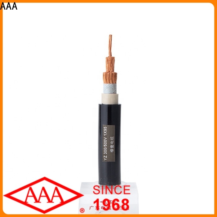 AAA rubber insulated cable directly factory price for TV