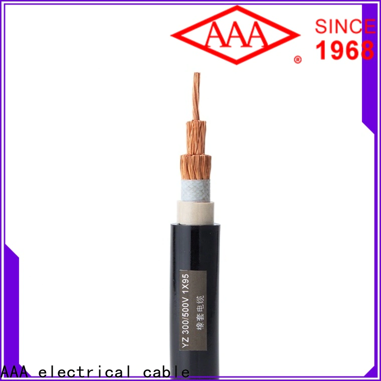 AAA rubber insulated cable wholesale for computer