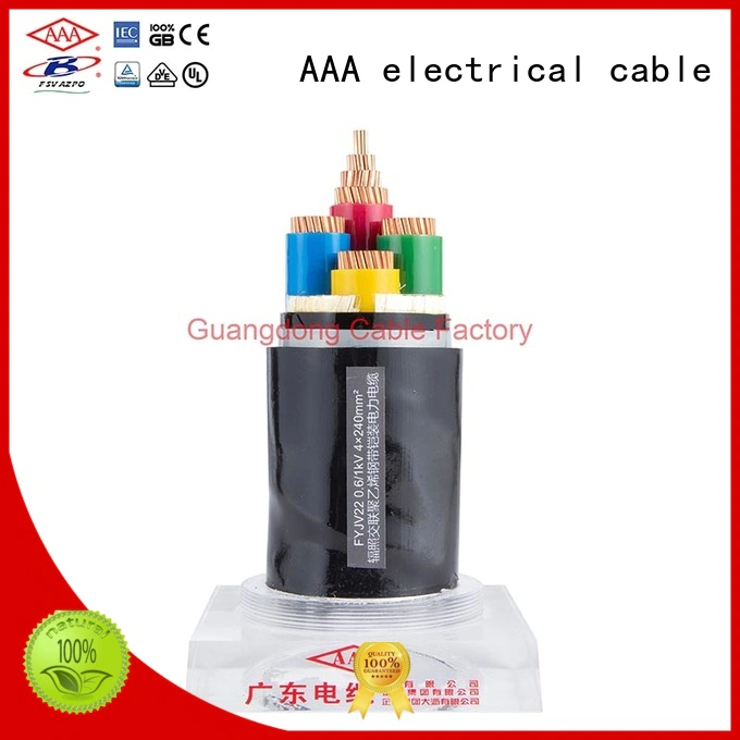high chemical resistance xlpe insulated power cable heat resistant good flexibility