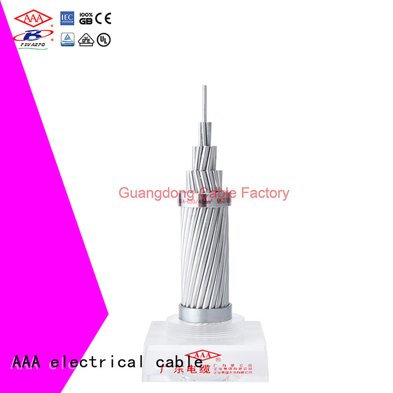 AAA aluminum cable wide application wholesale