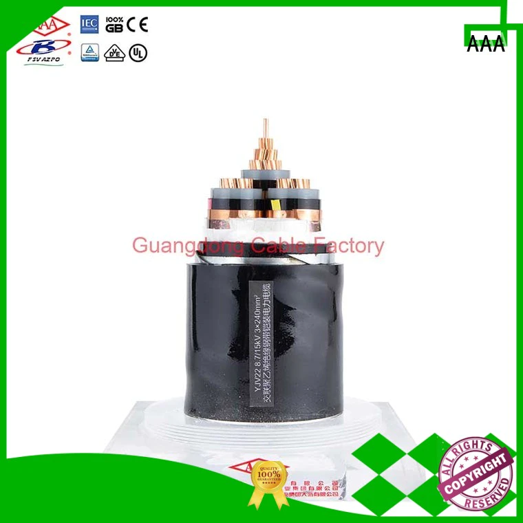 AAA xlpe power cable high-quality easy installation