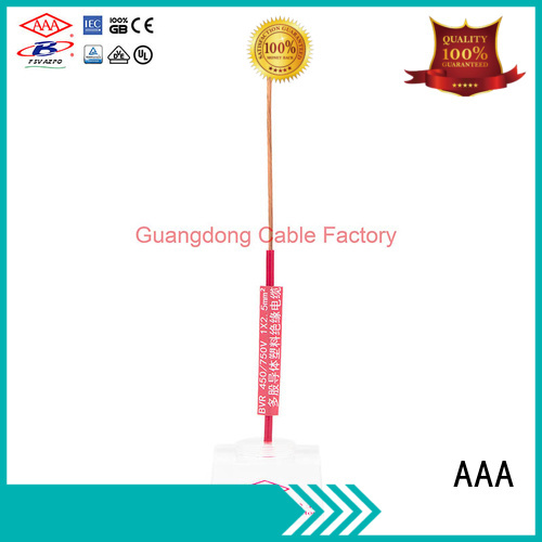 AAA flexible electric wire fast delivery factory supply
