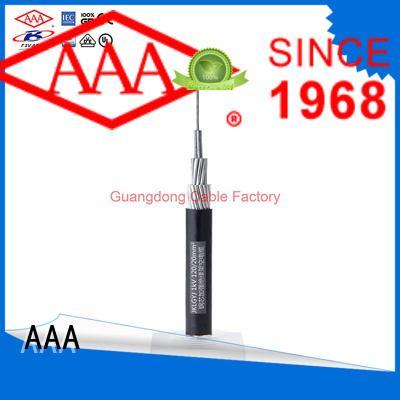 AAA suitable overhead power cables tensile strength