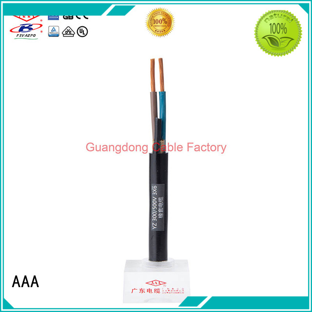 convenient installation rubber insulated cable cold resistant anti-oil