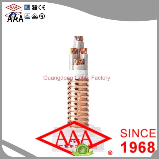 AAA high temperature mineral cable precise measurement copper conductors fast delivery