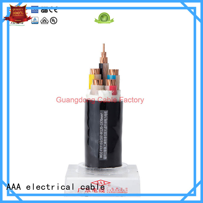 AAA halogen free cable bulk supply high quality