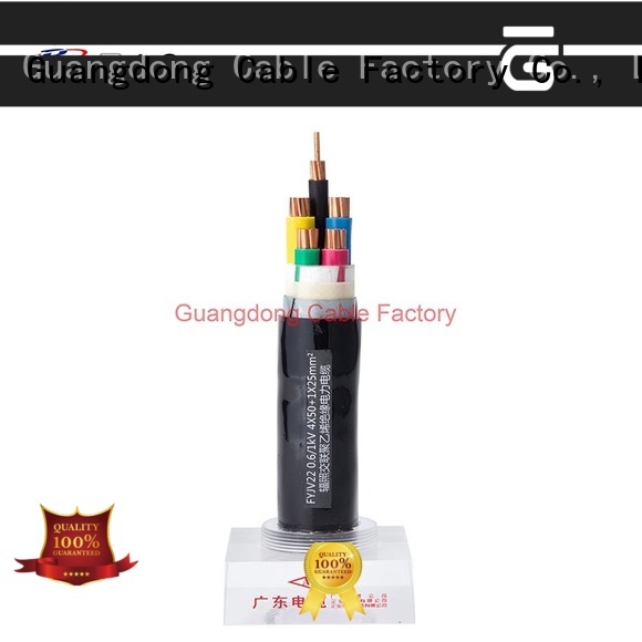 AAA armored power cable heat resistant good flexibility
