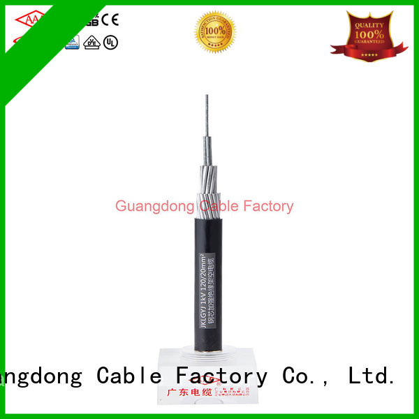 geographical overhead power cables high mechanical strength for wholesale