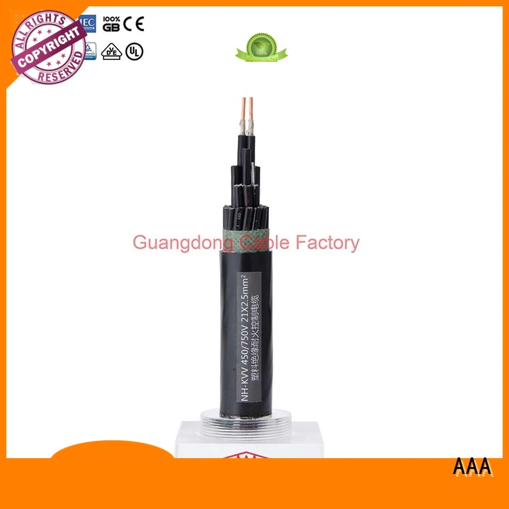 AAA quality aussured fire resistant electrical cable custom for wholesale