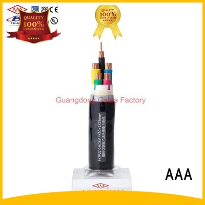damp-proof outdoor electrical cable heat resistant strong elasticity
