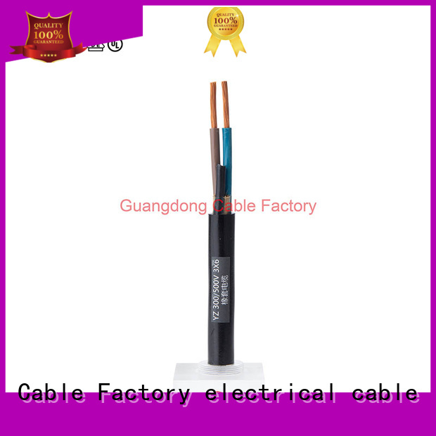 low cost rubber insulated cable heat resistant good flexibility
