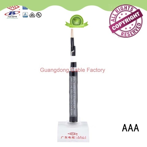 AAA low smoke zero halogen cable for customization