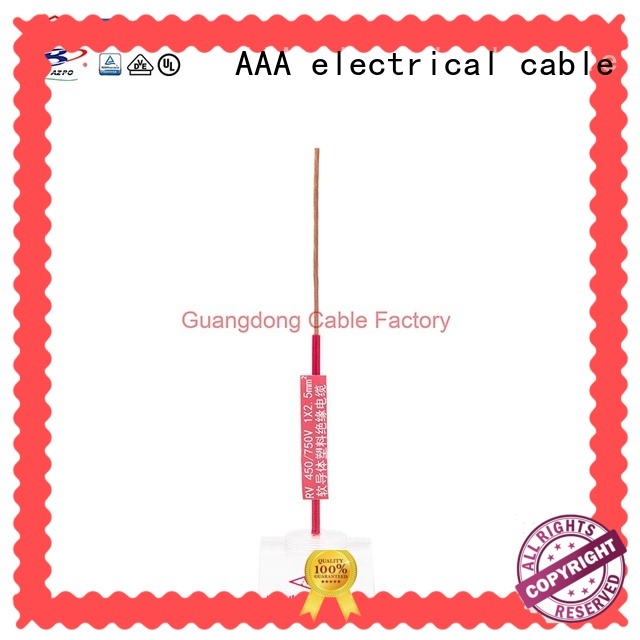 AAA flexible electric wire fast delivery factory supply