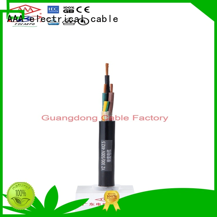AAA rubber insulated cable heat resistant anti-oil