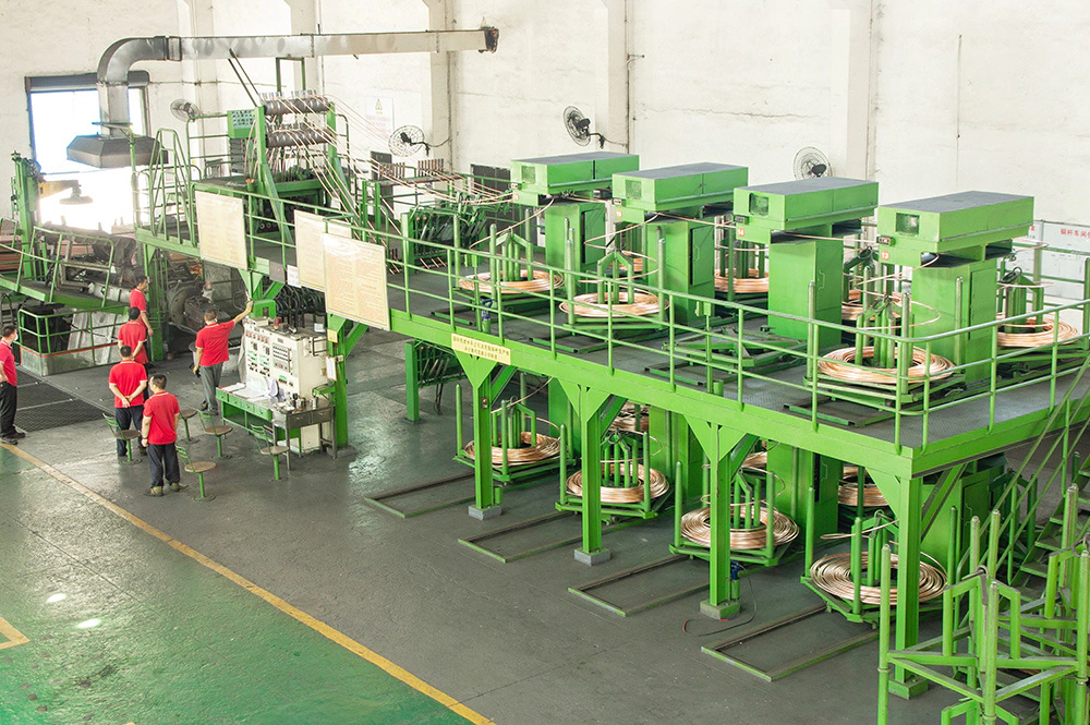 Oxygen Free Copper Production Line - Guangdong Cable Factory