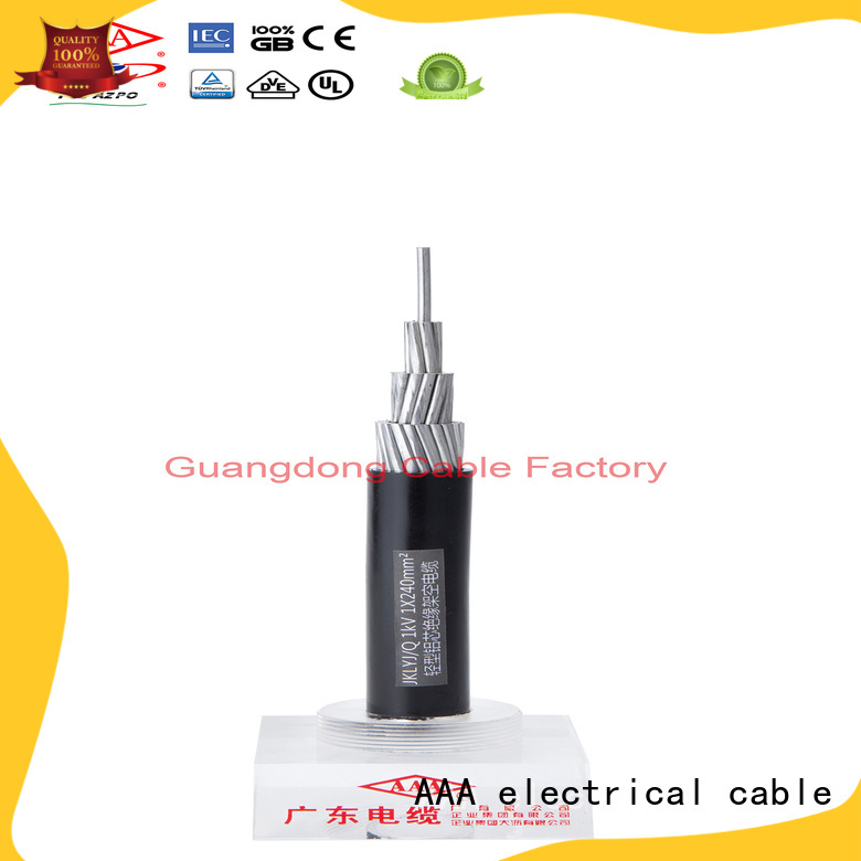 AAA overhead electric cables tensile strength for wholesale