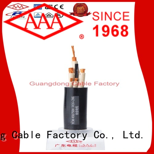 strong mechanical rubber flexible cable urban aging resistance