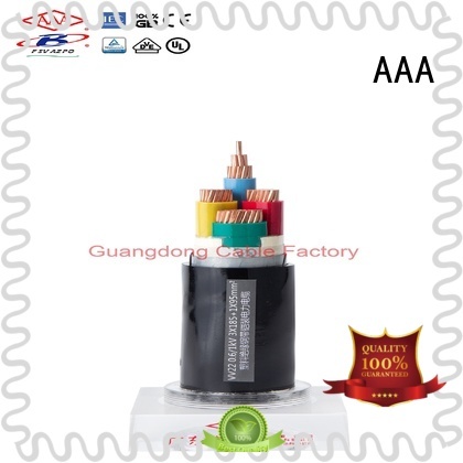 AAA pvc electrical cable outdoor manufacturer