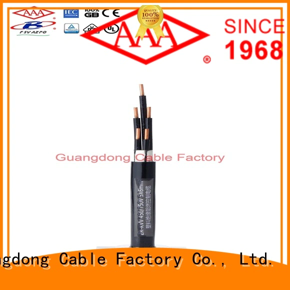 AAA high performance fire retardant cable custom best price