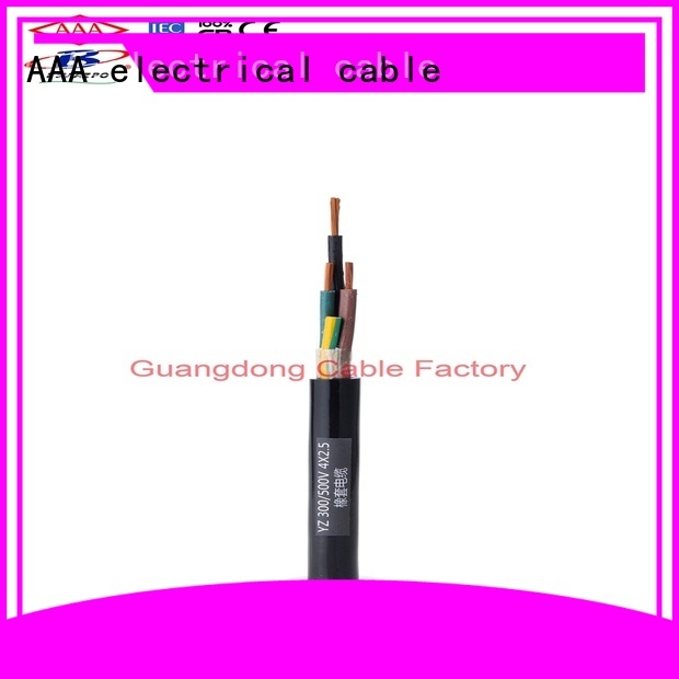AAA rubber cable mobile electrical equipment strong elasticity