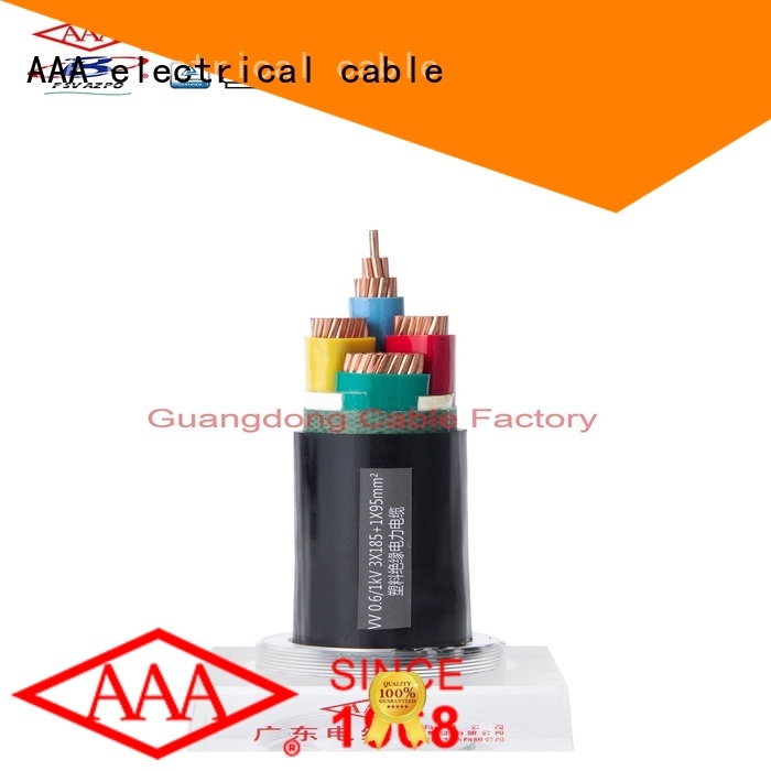 AAA best price pvc electrical cable industrial factory